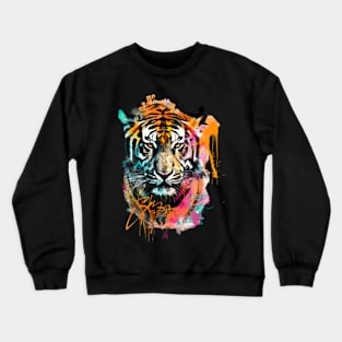 Nurturing Rehabilitation of Tiger Crewneck Sweatshirt